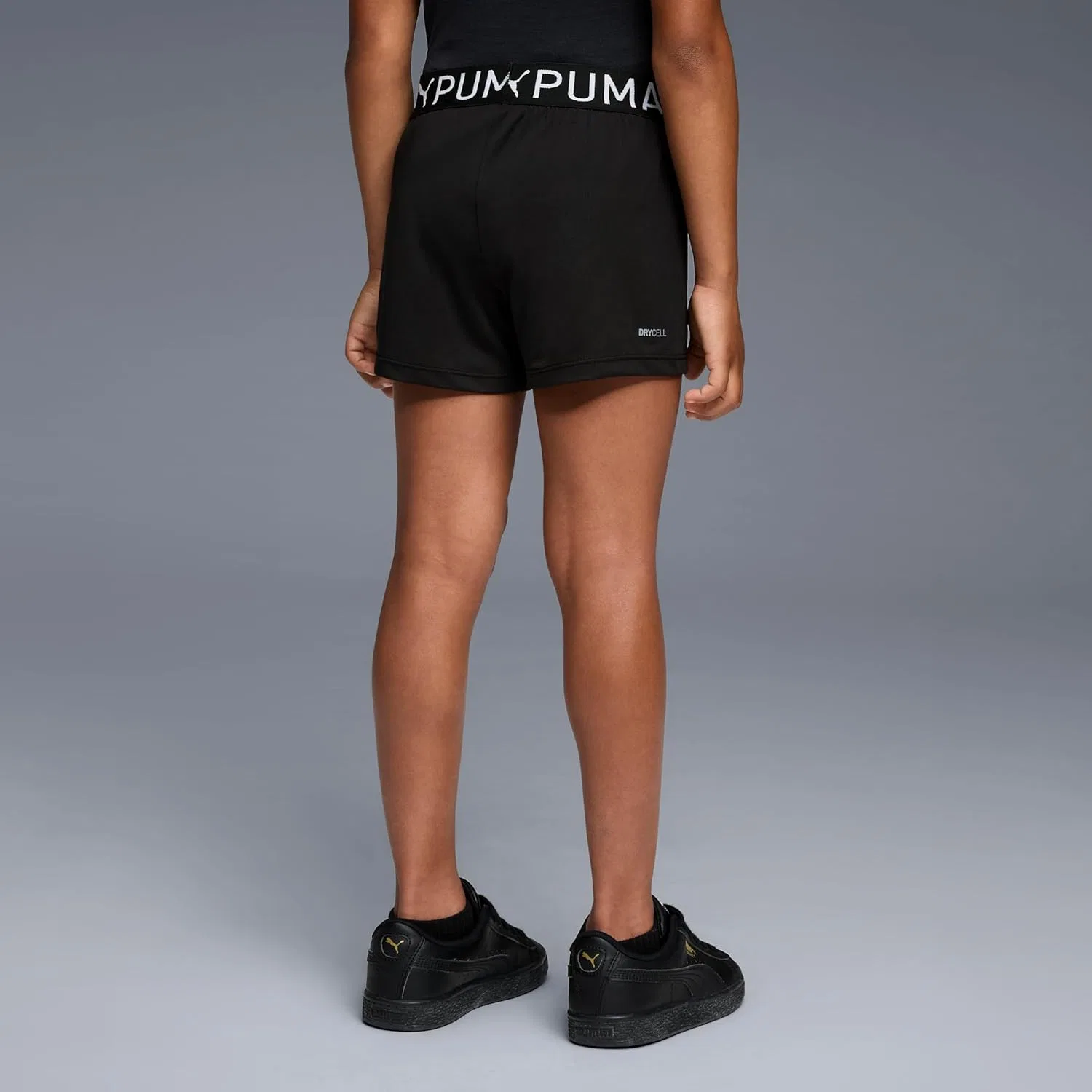 Шорты Puma Girls' Active Essentials Performance Short, черный — фото 2
