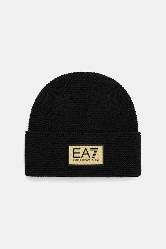 

Шапка из смесовой шерсти Ea7 Emporio Armani, черный