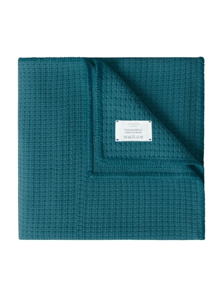 

Одеяло Cradle Studio Wohn & Kuschel Cosy Occassion Oversize, цвет petrol