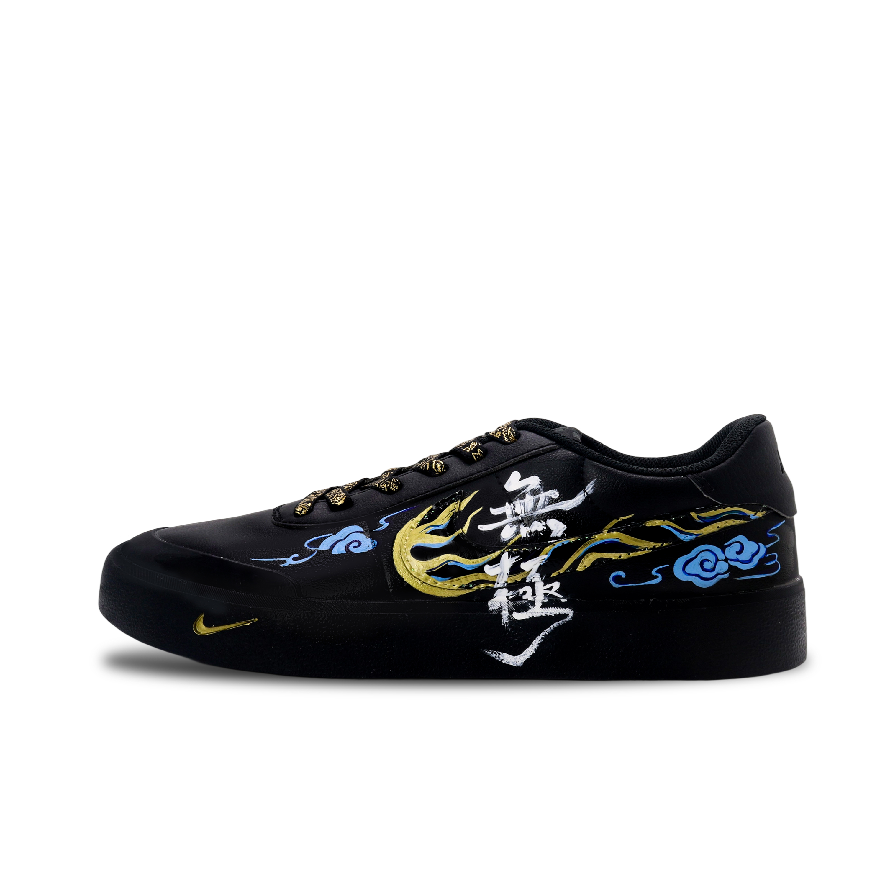 

Nike Кроссовки для скейтбординга Court Shot Cushioning Low Top, мужские, черные