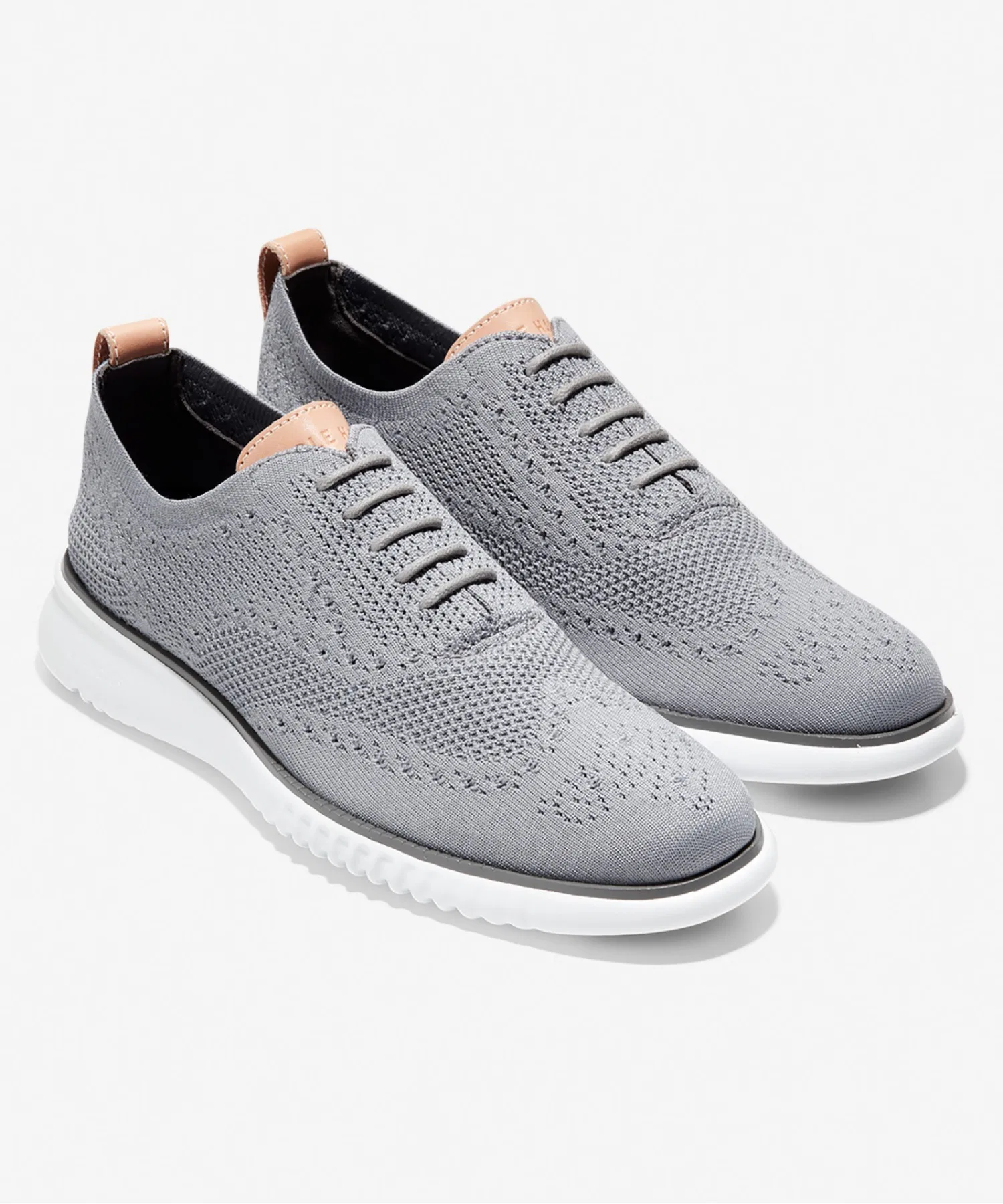 Мужские кроссовки COLE HAAN ZEROGRAND Stitchlite Oxford серые — фото 2