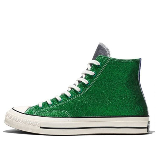 

Кроссовки j.w. anderson x chuck 70 'gltter gutter' Converse, зеленый