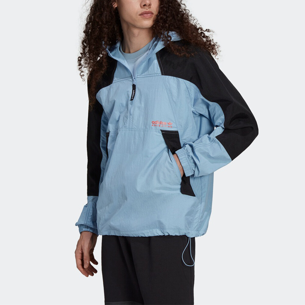 Куртка Clover Series для мужчин, цвет небесно-голубой Adidas Originals, голубой — фото 2
