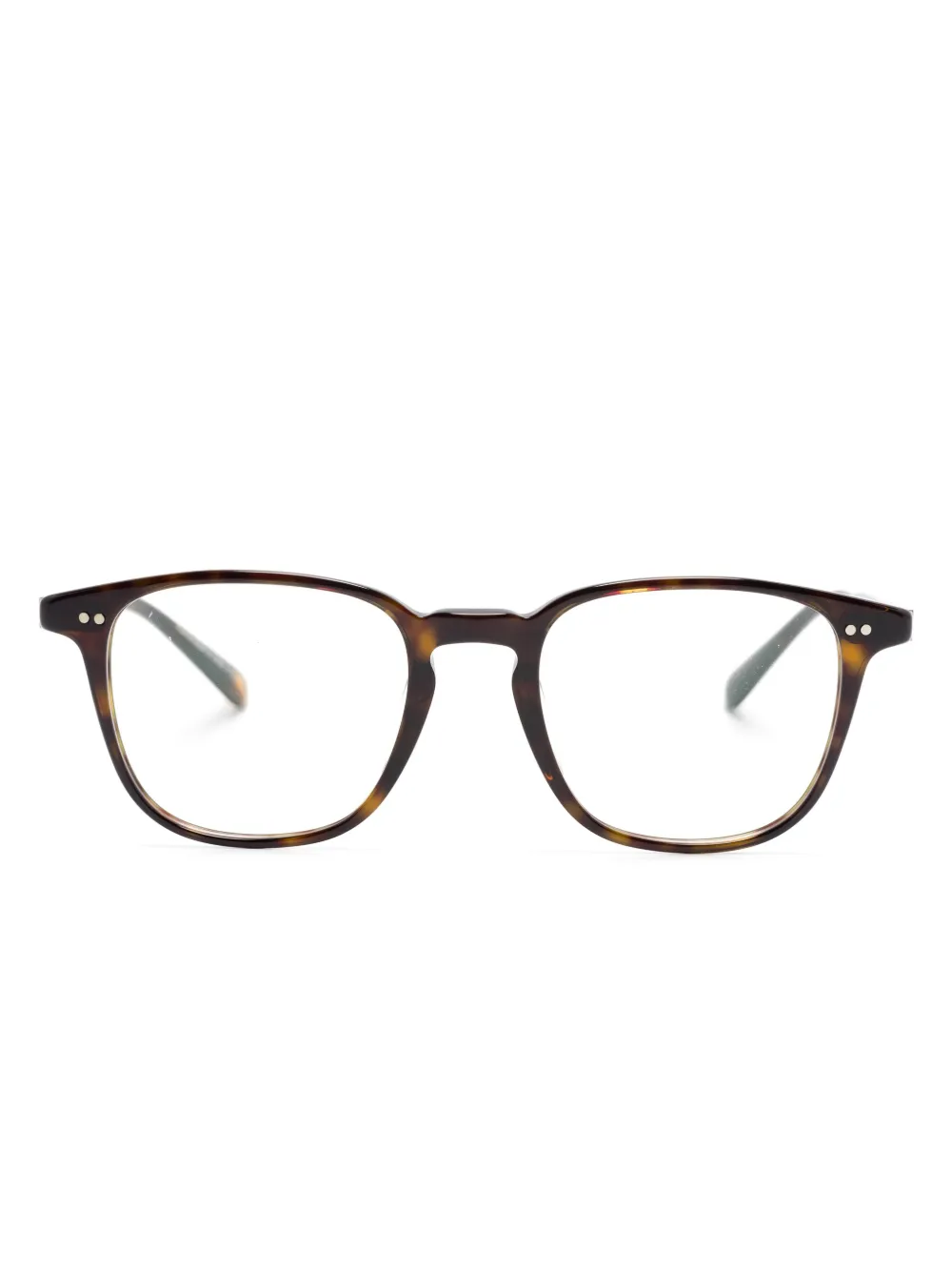 

Очки Nev в квадратной оправе Oliver Peoples, коричневый