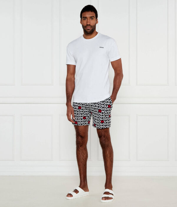 

Пижама Hugo Bodywear Tortuga Regular Fit, белый