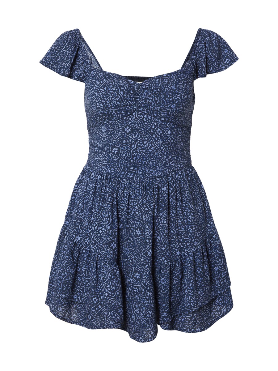 

Мини платье HOLLISTER, Navy/Dusty blue