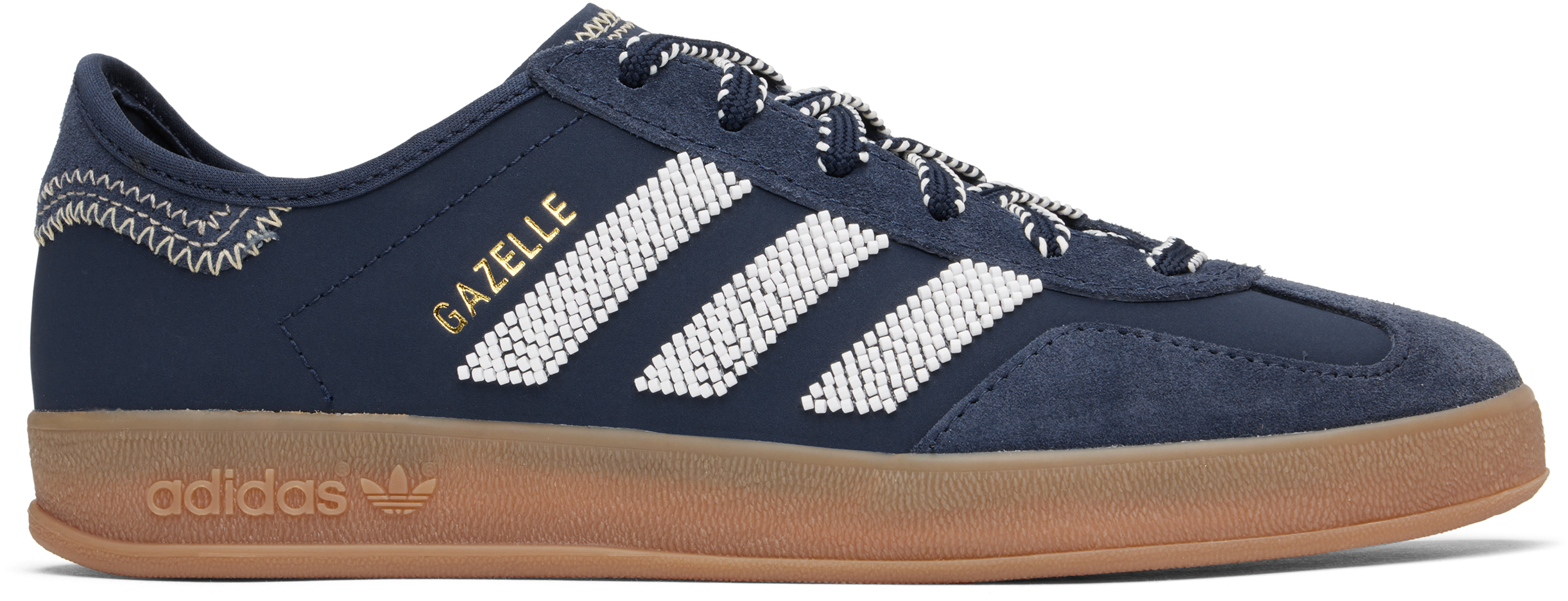 

Кроссовки Gazelle темно-синего цвета CLOT Edition Adidas Originals, Синий, Кроссовки Gazelle темно-синего цвета CLOT Edition Adidas Originals