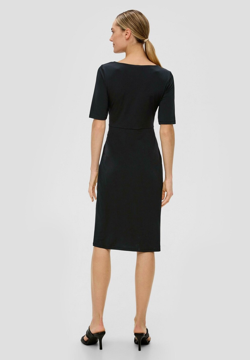 

Платье из джерси s.Oliver BLACK LABEL, черный