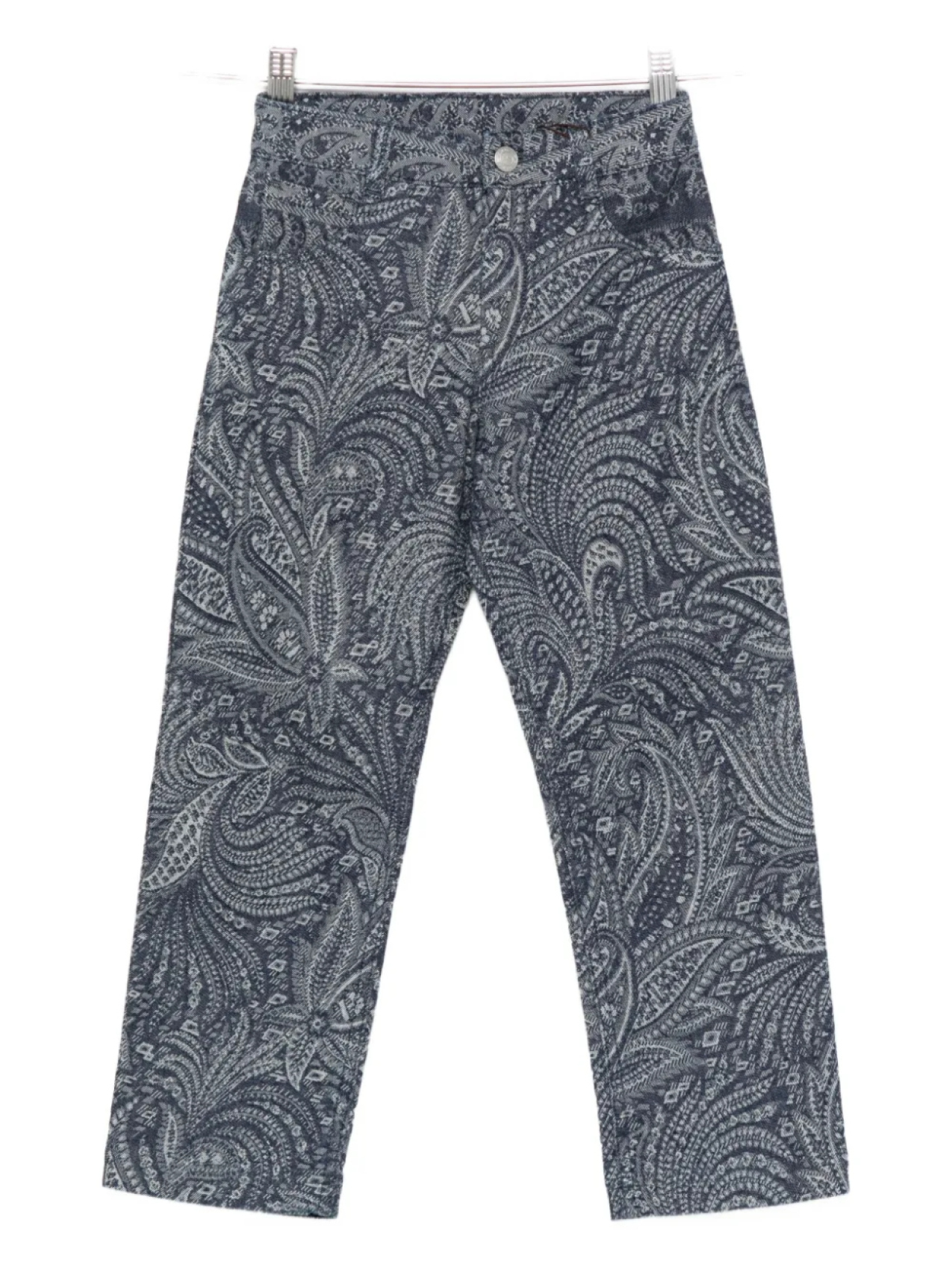 

Джинсы с принтом пейсли ETRO KIDS, синий