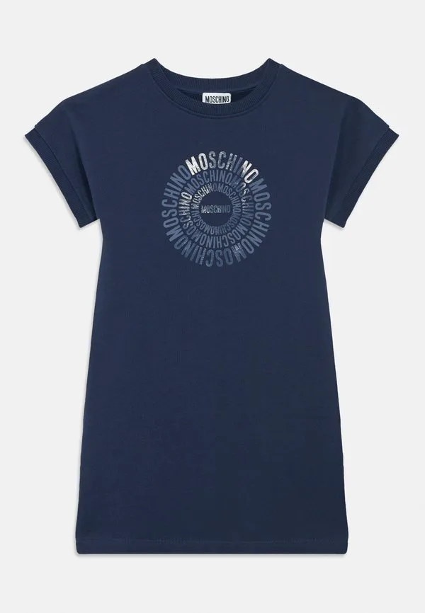 Платье, трикотажное платье Moschino, Blu Navy