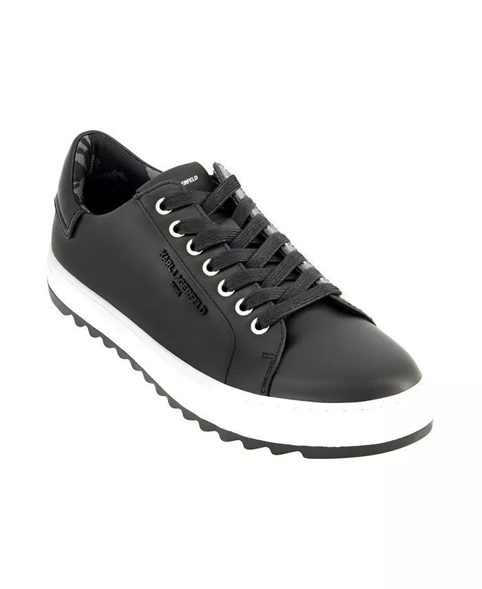 

Мужские кеды Logo Plain Toe Bit KARL LAGERFELD PARIS, черный