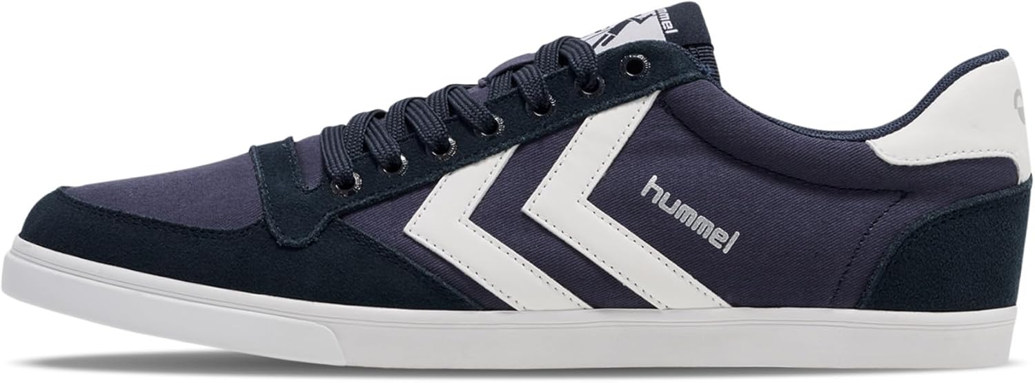 

Кроссовки Hummel Unisex-Adult Stadil Light Canvas, белый/синий