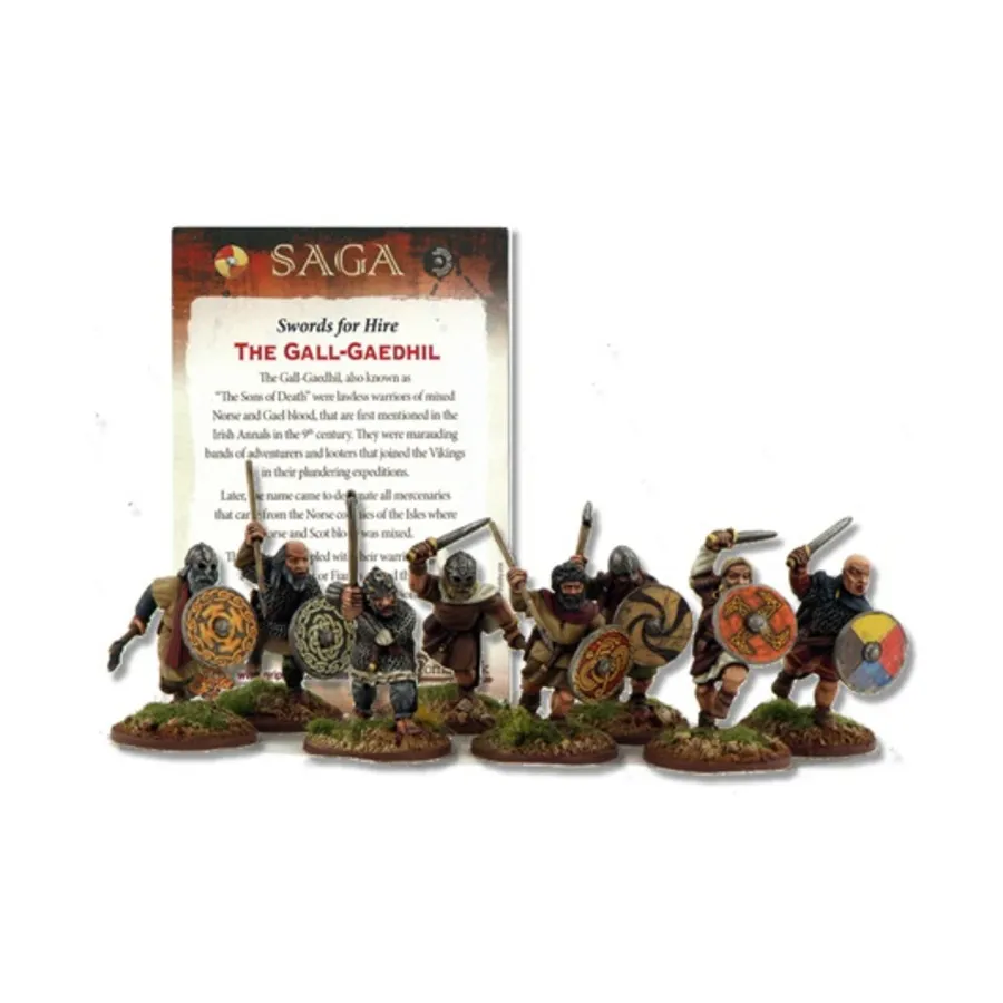 

Галл-Гэдхилл (Сыны смерти), Saga Miniatures - Viking Age Swords for Hire (28mm)