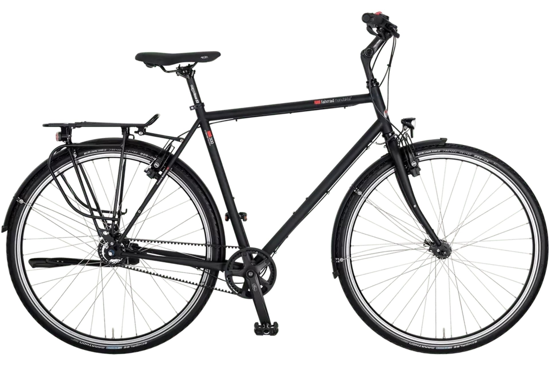 

Городской велосипед Vsf Fahrradmanufaktur T-300 alfine - 28 дюймов - diamant - 2026, schwarz | ebony matt