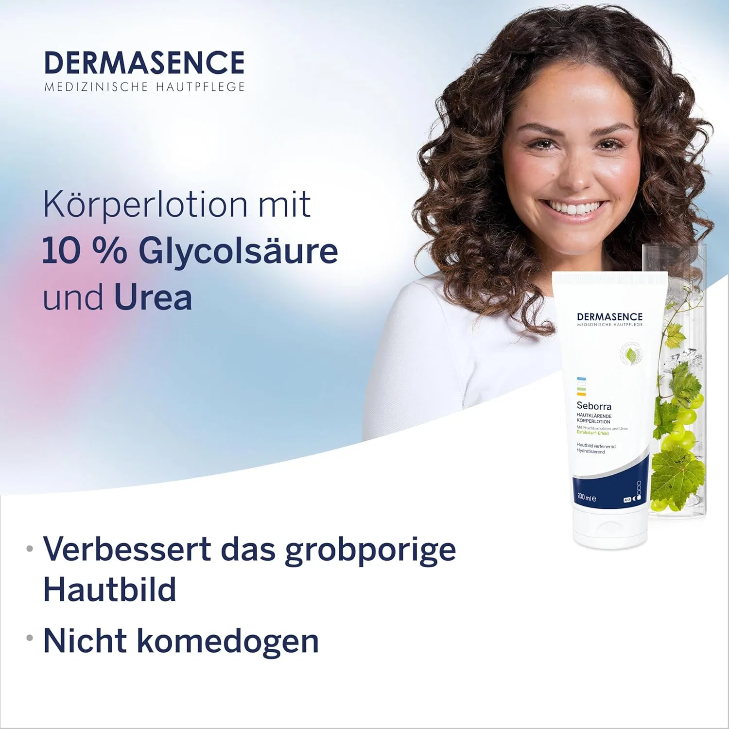Лосьон для тела DERMASENCE Seborra Skin Clarifying с гликолевой кислотой Dermasence — фото 4