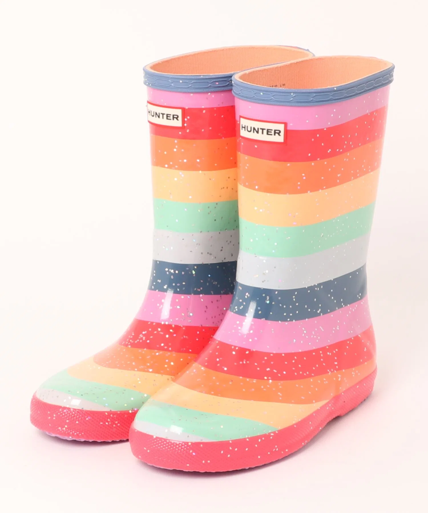 Детские резиновые сапоги HUNTER FIRST CLASSIC RAINBOW GLITTER BOOTS