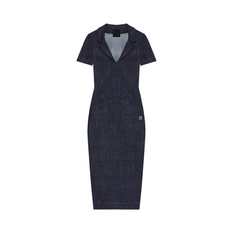 

Платье Givenchy Denim Pockets Midi Dress, Medium Blue