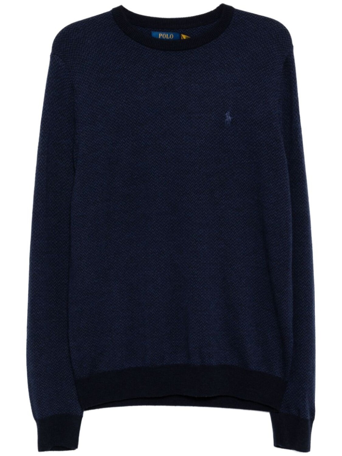 

Жаккардовый свитер Polo Ralph Lauren, синий