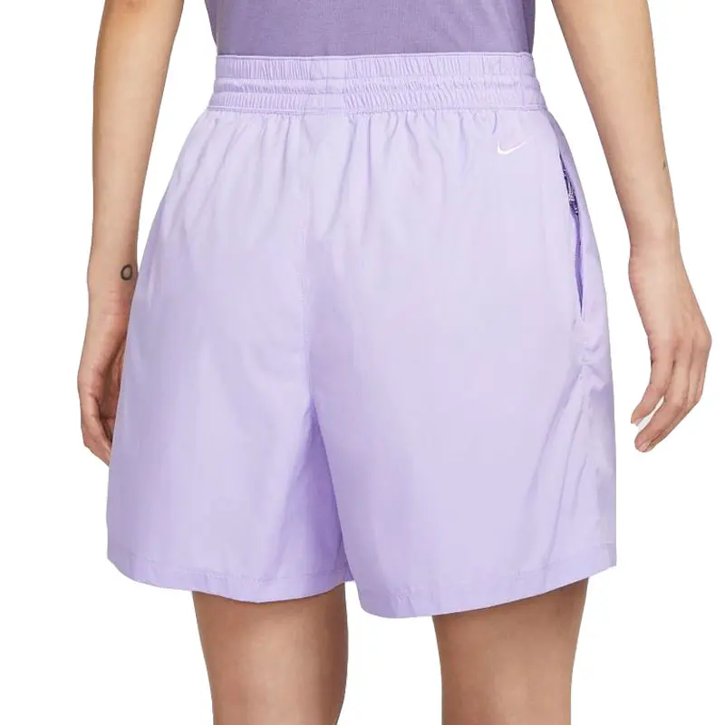 Nike SS25 повседневные шорты женские light purple — фото 4