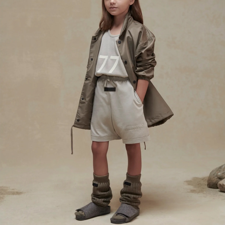 Детские куртки Fear Of God Essentials, Деревянный кофе — фото 4