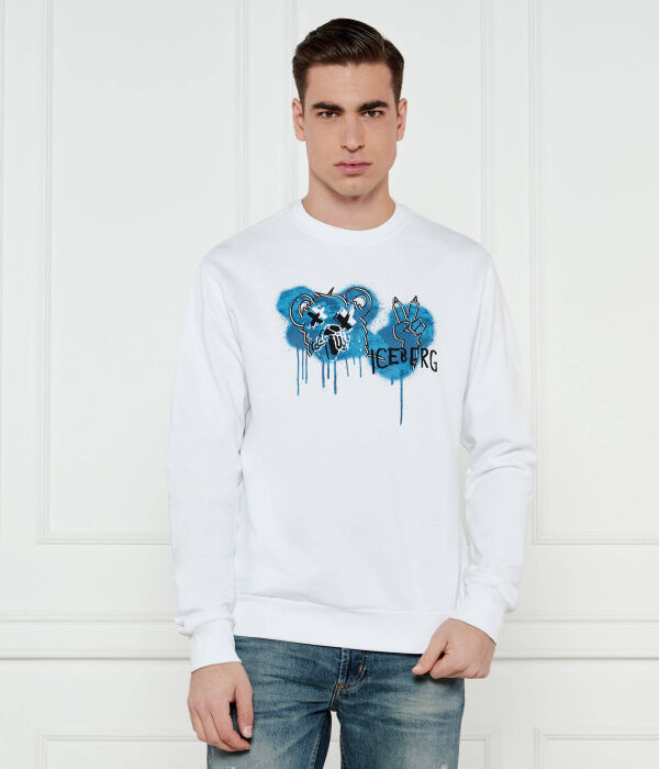 

Толстовка Iceberg Regular Fit, белый