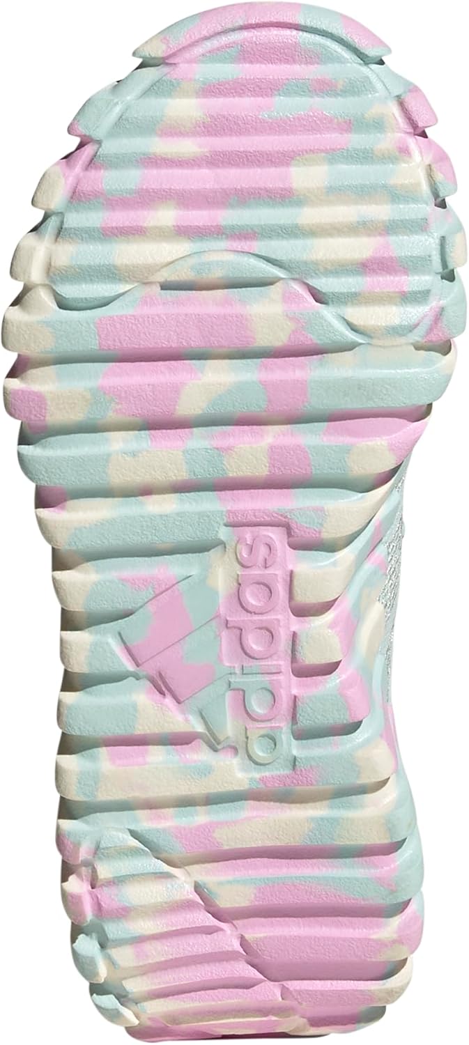 Детские кроссовки Adidas Kaptir Flow (унисекс), белый/мятный — фото 4