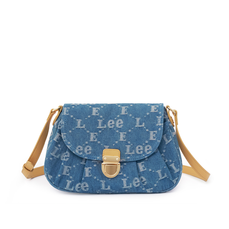 

Lee Джинсовая сумка через плечо среднего размера, Denim Blue