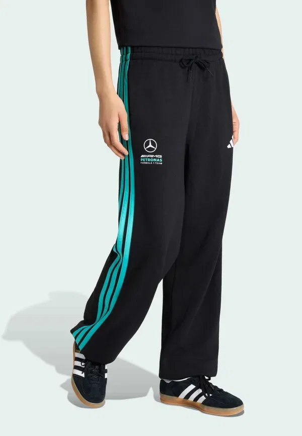 Тренировочные штаны Adidas Performance Amg petronas formula 1 team dna tracksuit bottoms, черный с полумятным