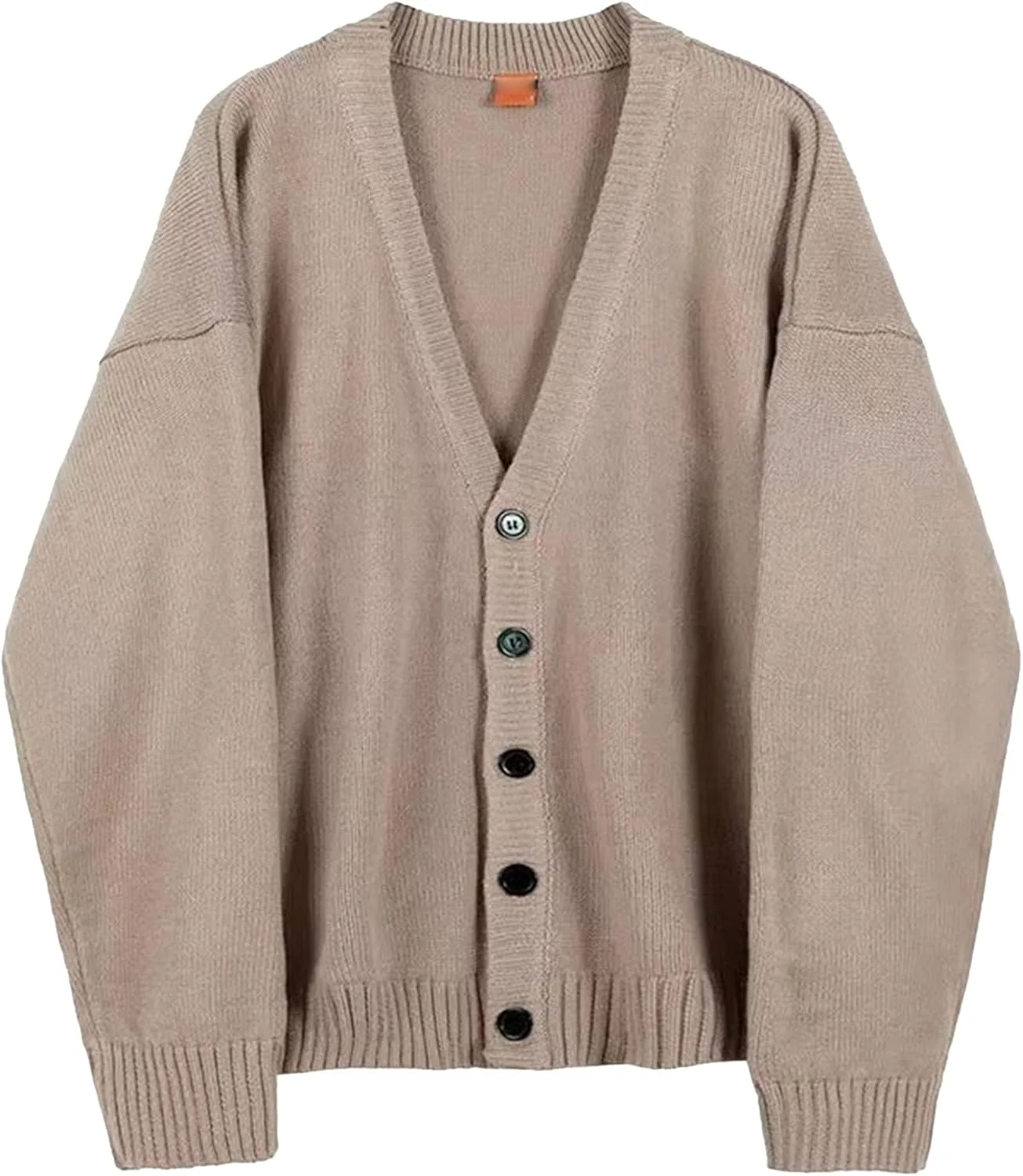 

Мужской вязаный кардиган Vintage, шерстяной, кабельная вязка, Slim Fit