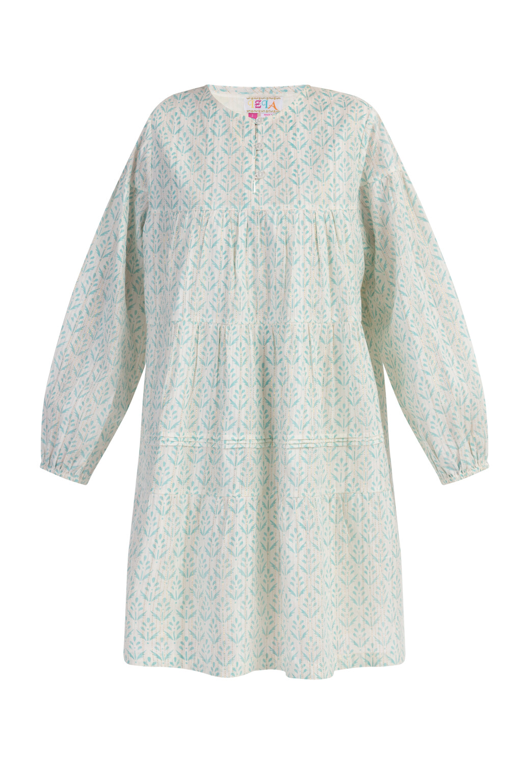 

Платье IZIA Midi Mit Allover Print, бирюзовый