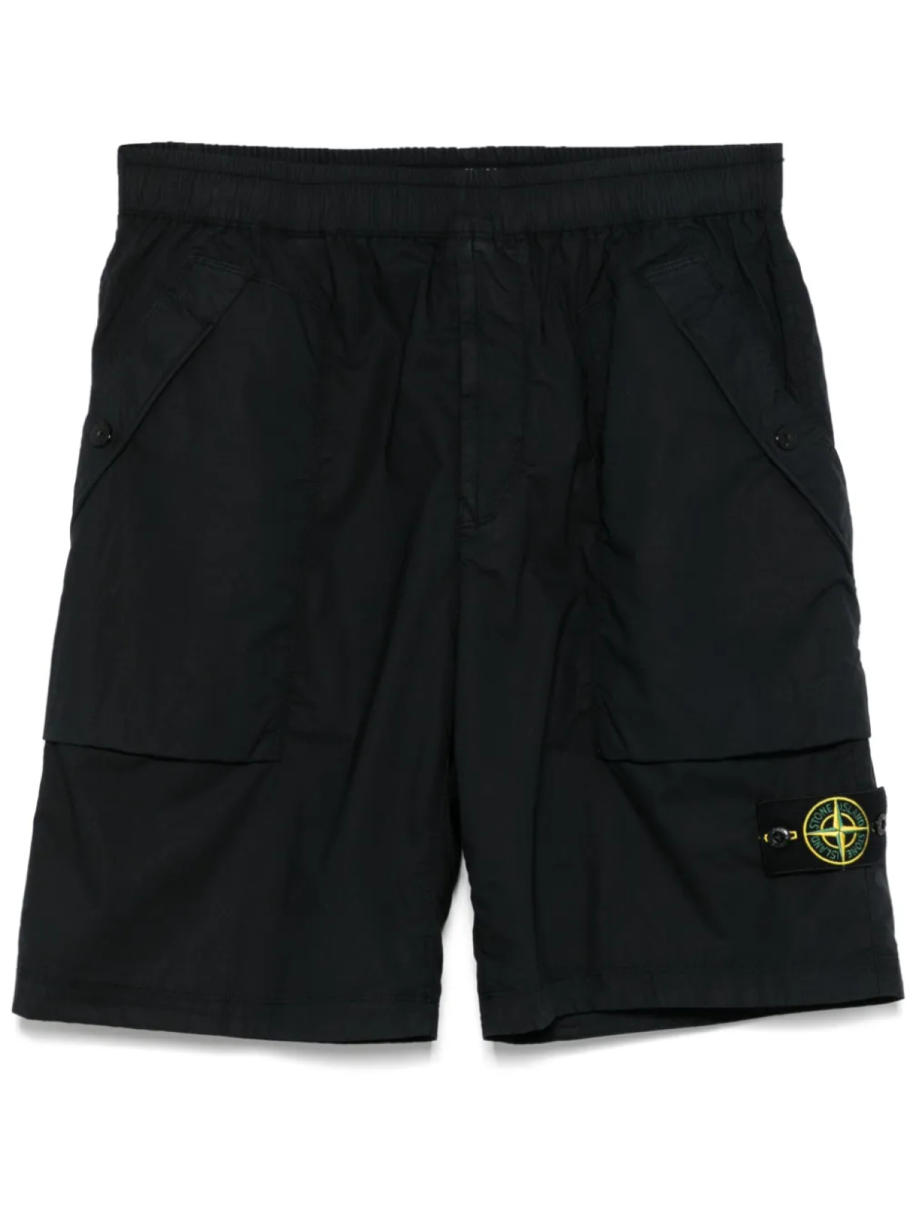 

Шорты с эмблемой Stone Island Compass, черный