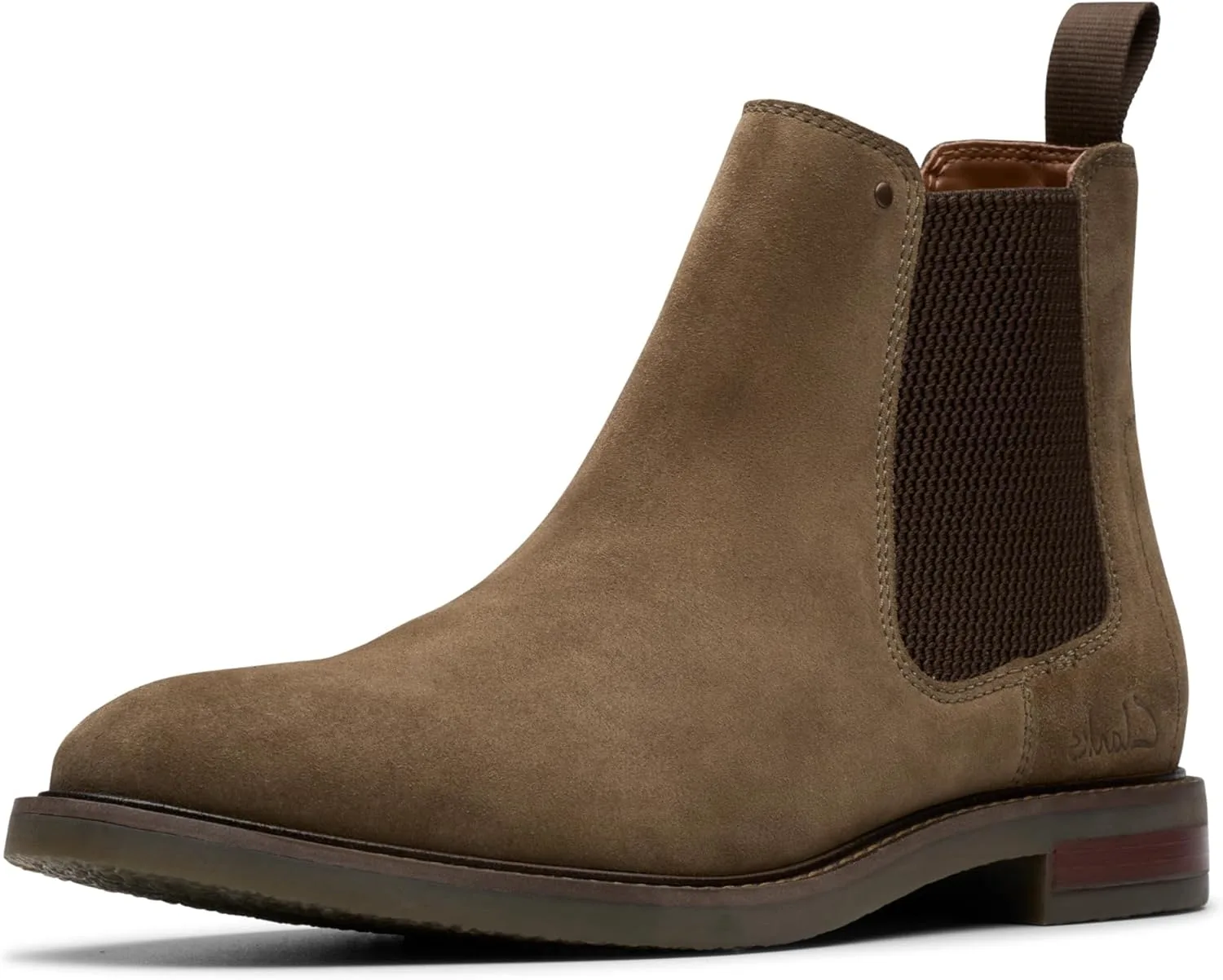 Мужские ботинки Clarks Jaxen EasyChelsea, каменный