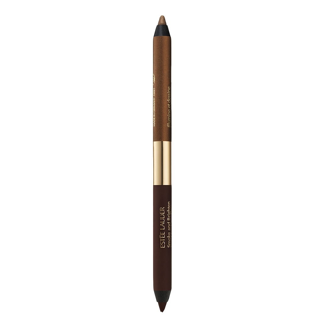 

Карандаш для глаз smoke and brighten kajal eyeliner duo Estee Lauder, dark chocolate / rich bronze, вес 1 гр.
