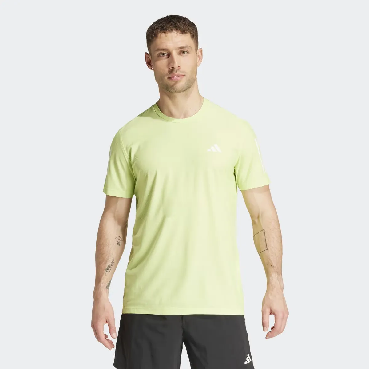 

Мужская футболка Own the Run Adidas, зеленый