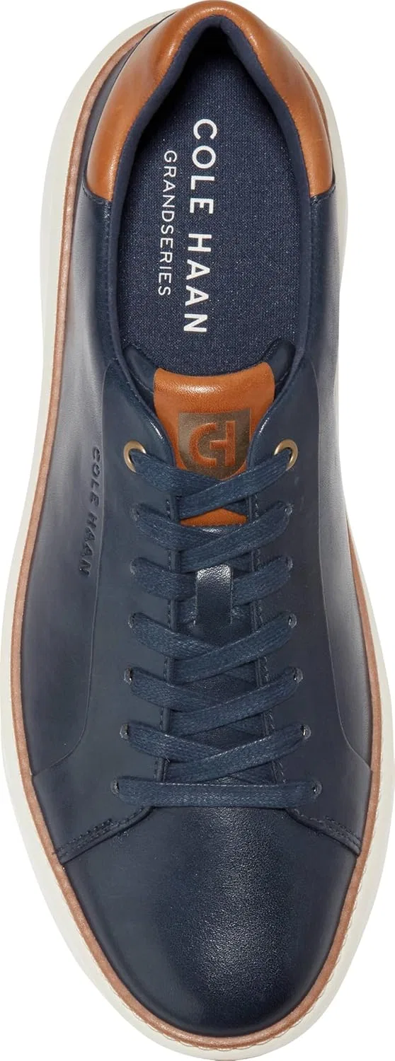 Кроссовки для тенниса Cole Haan, Navy Blazer Leather/British Tan — фото 4