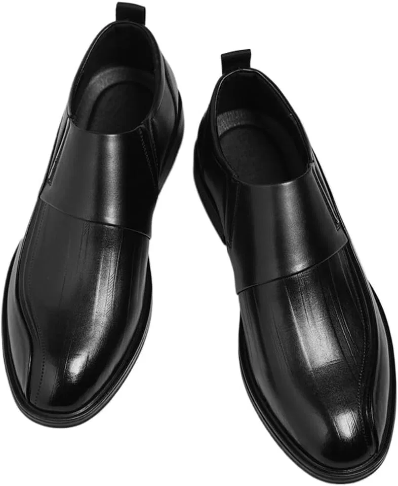 Оксфорды из дышащей кожи, Slip-On, Black SDKOLPBNMZX — фото 3