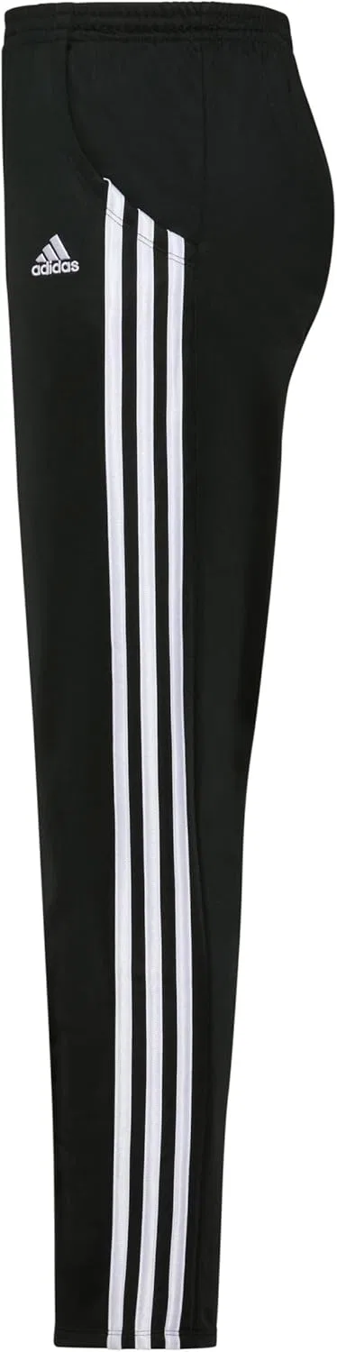 Детские разминочные трикотажные брюки Adidas для девочек, Adi Black — фото 2