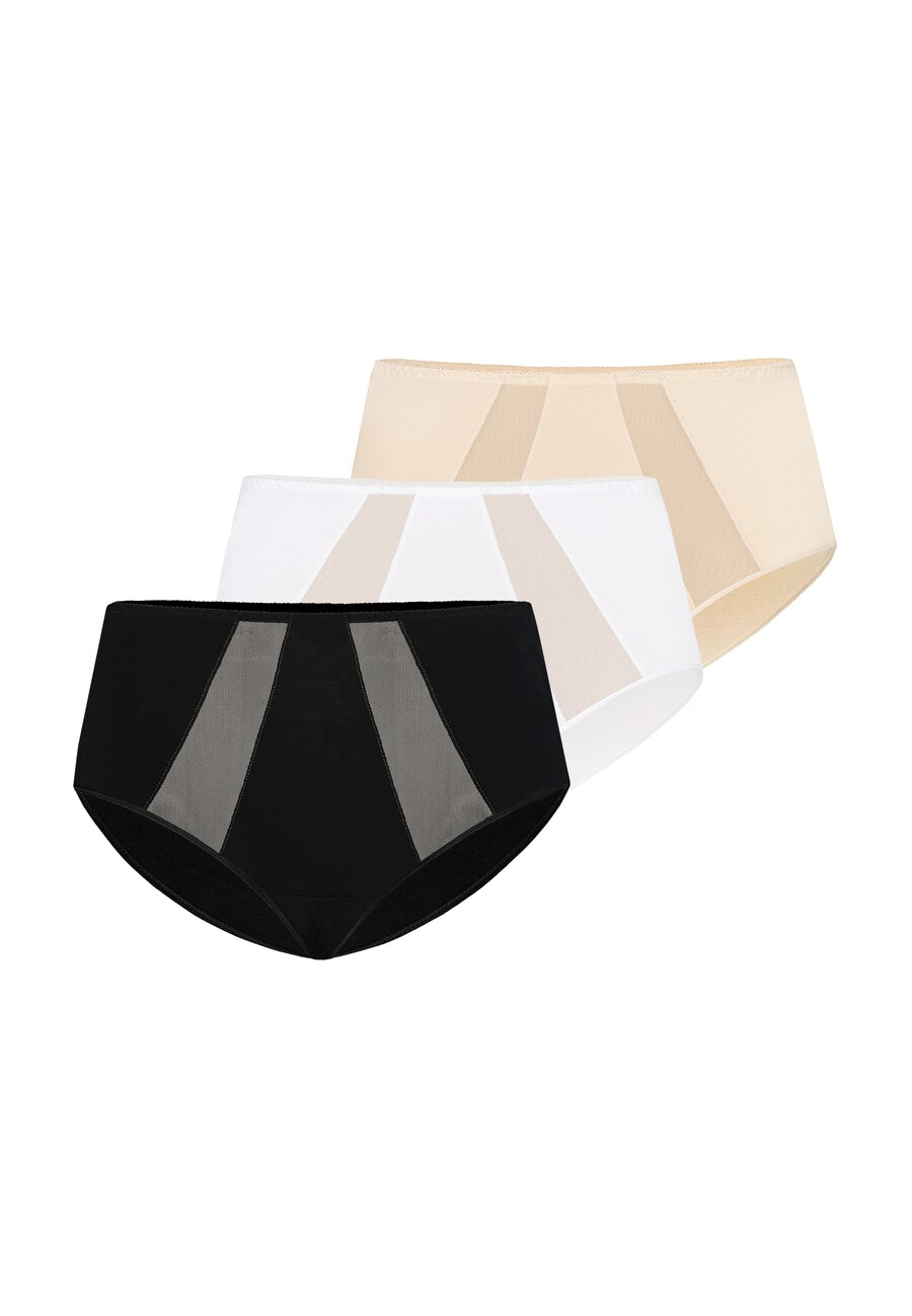 

Трусы TEYLI Boyshorts Vicky, цвет beige/black/white