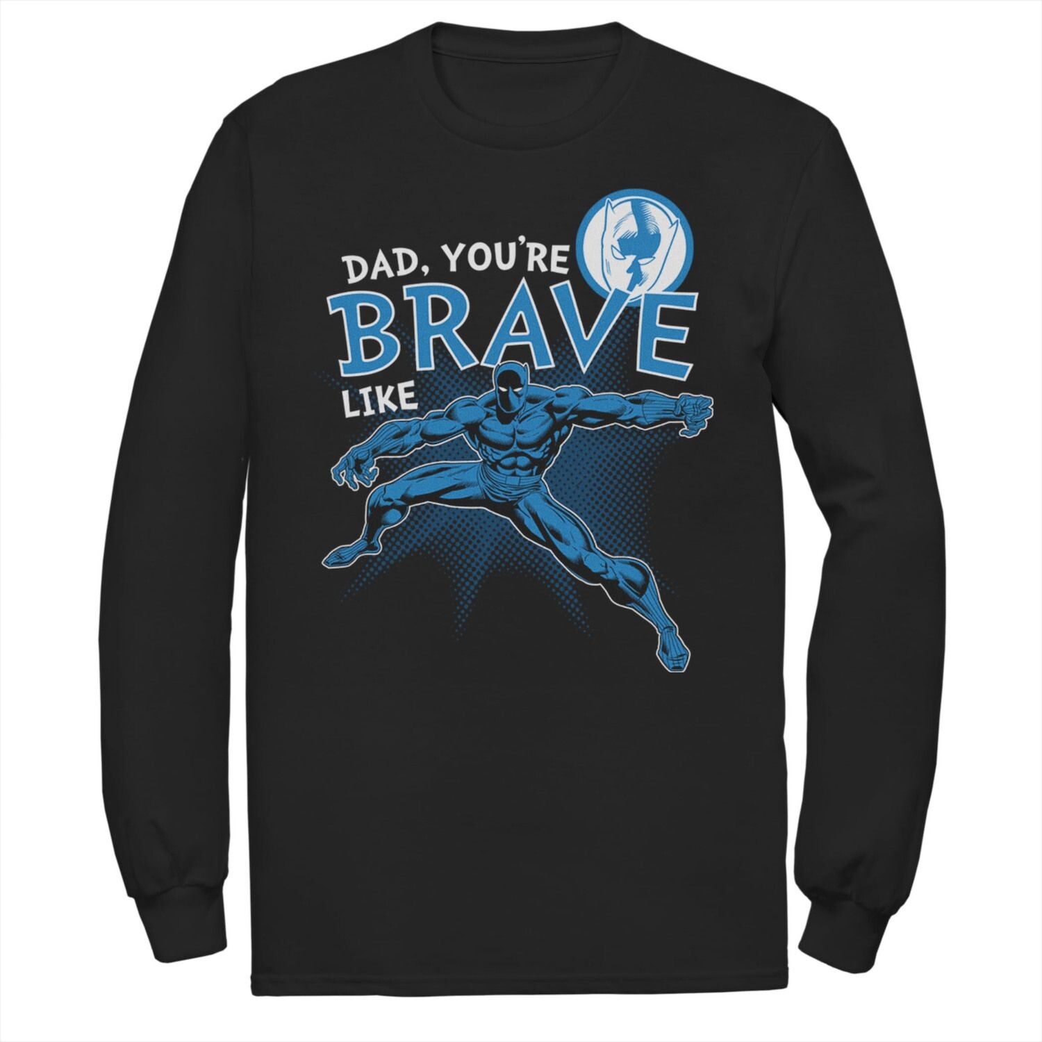 

Мужская футболка Marvel Black Panther Brave Dad на День отца