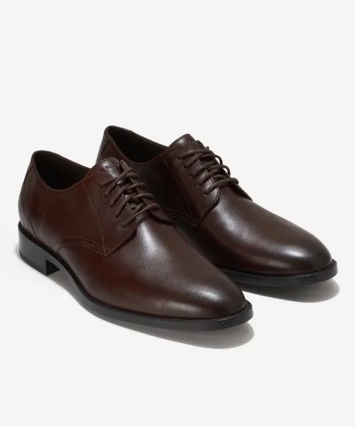 Мужские классические туфли COLE HAAN Hawthorne Plain Oxford — фото 2