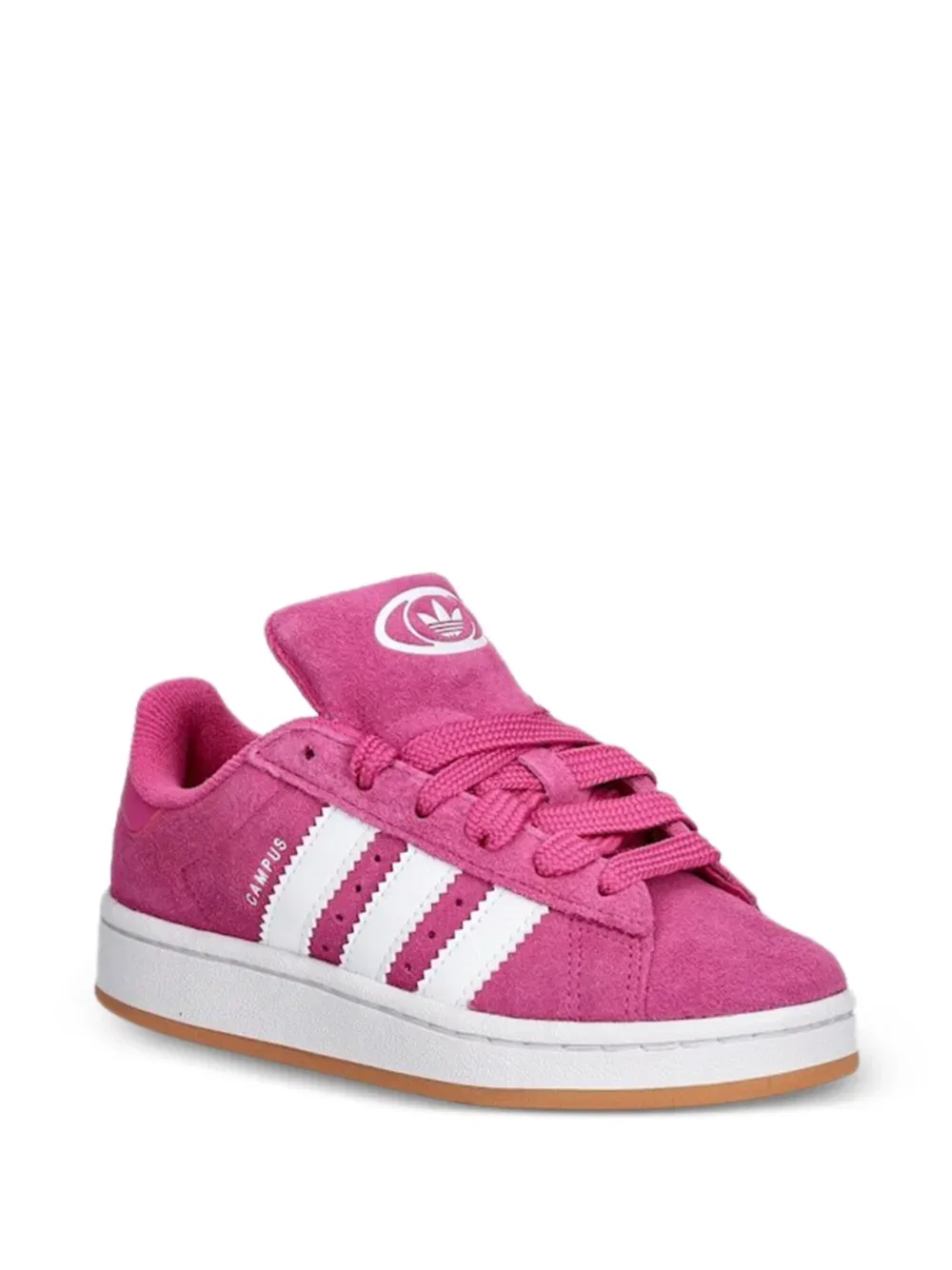 Кроссовки Campus00 в полоску Adidas Kids, розовый