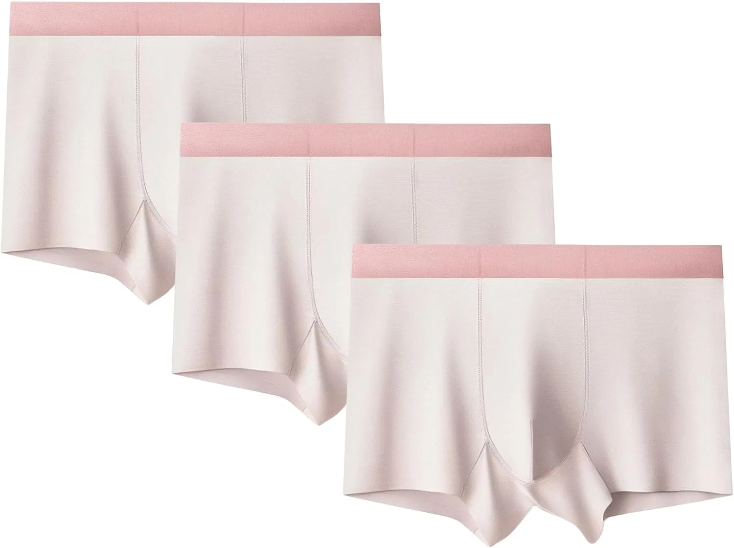 Трусы боксеры, мультипак, Light Pink, 3 шт