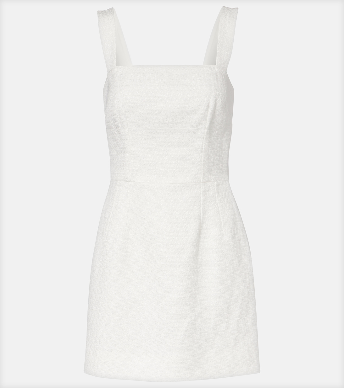 

Мини-платье из твила Dolce&Gabbana, Bianco Naturale