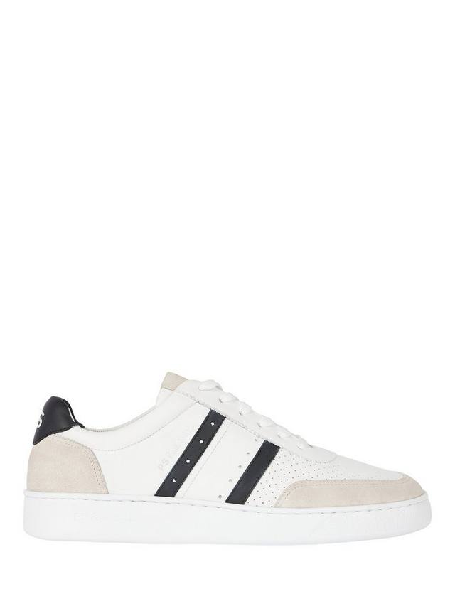 

Кроссовки из березовой кожи Paul Smith, белый