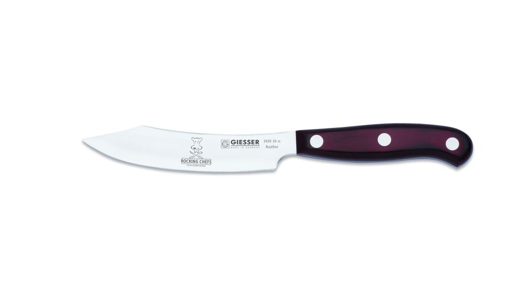 

Нож Giesser PremiumCut офисный нож поварской нож Micarta Rocking Chef BBQ 10 см GIESSER MESSER
