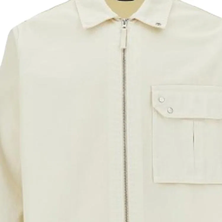 Куртка джинсовая STONE ISLAND Ecru — фото 4