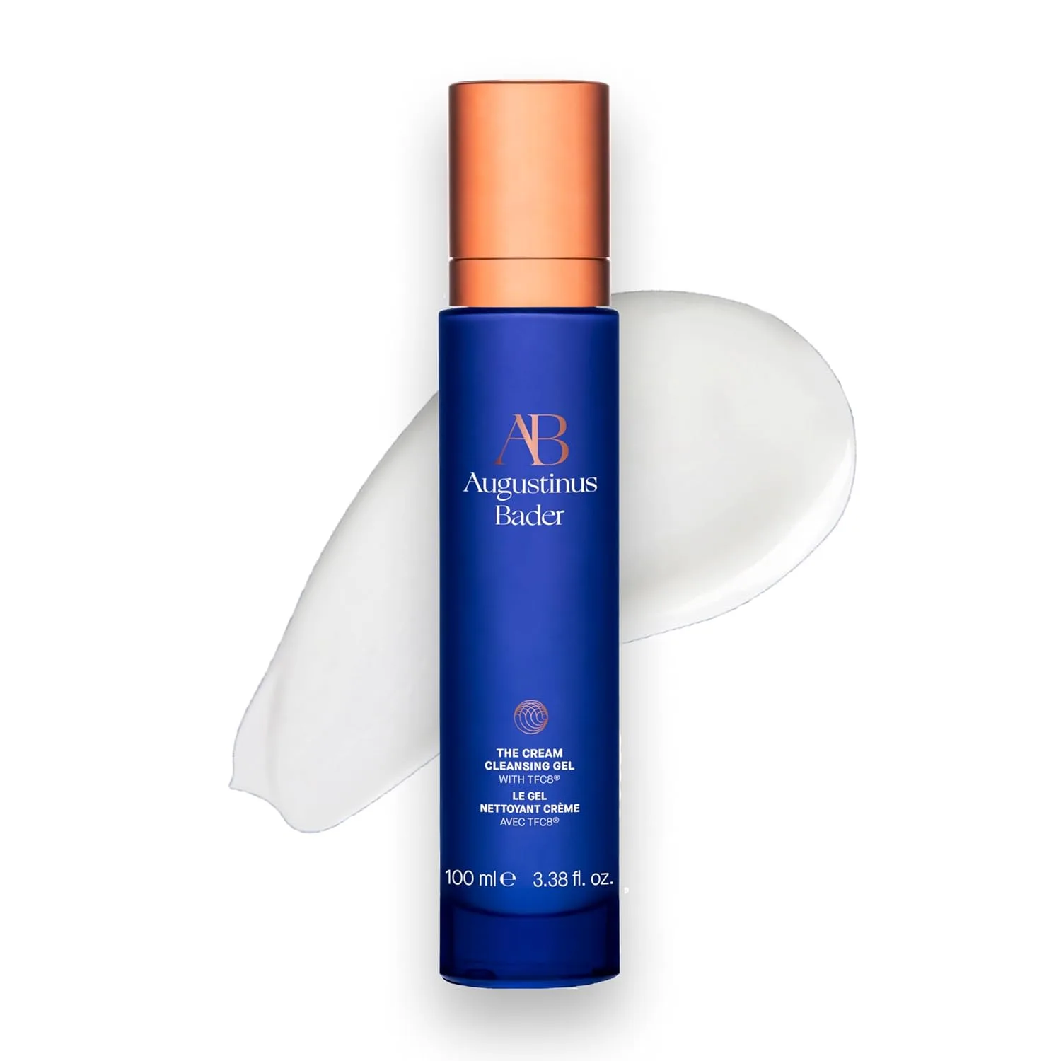 Гель для умывания Augustinus Bader — The Cream Cleansing Gel - нежный увлажняющий очищающий гель для лица, удаляет загрязнения, 100 мл