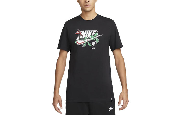 

Футболка мужская черная Nike, черный