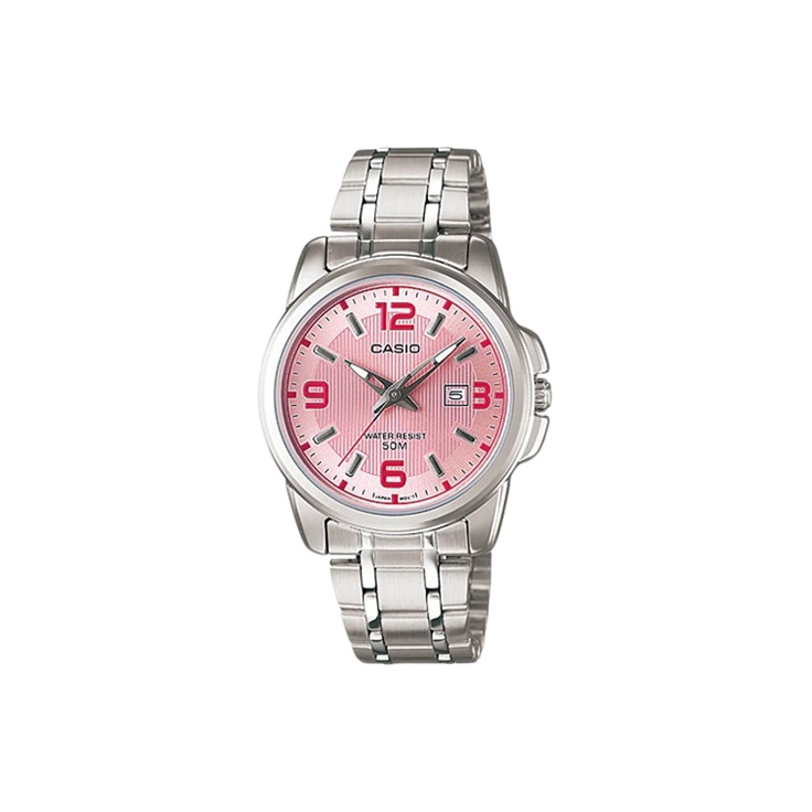 

CASIO Часы Women's Standard Series 34mm Pink Watch, Pink Watch Dial