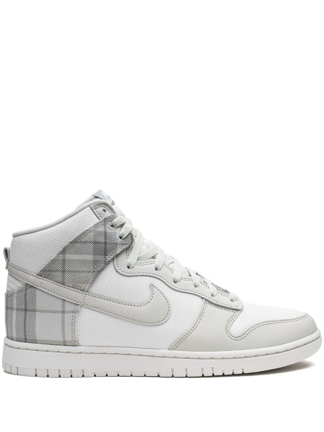 

Кроссовки Dunk High в клетку Nike, серый